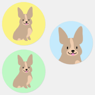 Super Cute Corgi Stickers