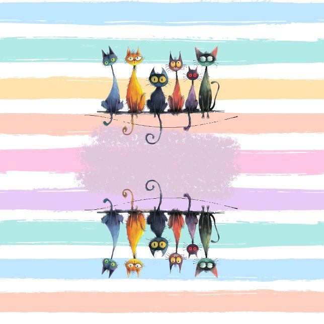 Super Cute Crazy Cat Name Frame Design on this Cushion (Creator Uploaded)