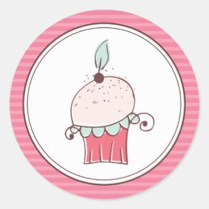 Super Cute Cupcake Stickers