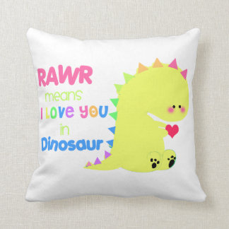 SUPER CUTE Dinosaur Pillow for kids!