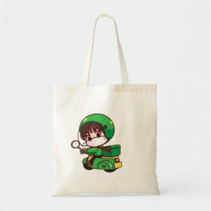 Super Cute Green Babe Boy Shipper Tote Bag