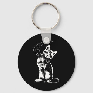 Super Cute Grim Reaper Cat Death Cat Funny Grim Re Key Ring