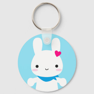Super Cute Kawaii Bunny Key Ring