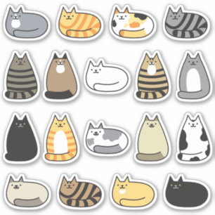 Super Cute Kawaii Cats Assortment