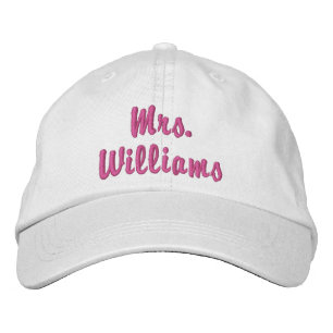 Super Cute Mrs. Embroidered Hat