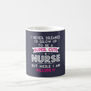 Super cute nurse coffee mug