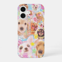 Super Cute Pink Puppy Phone Case 🌈☁️