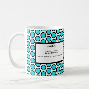 Super Cute Polka Dots on a Coffee Mug