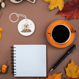 Super Cute Puppy Key Ring