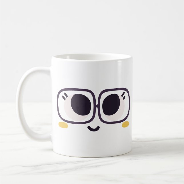 Super Cute Smiley Coffee Cup (Left)
