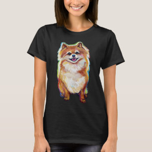 Super Cute Smiling Pomeranian T-Shirt