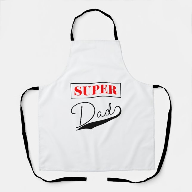 Super Dad  Apron (Front)