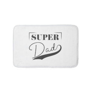 Super Dad Bath Mat