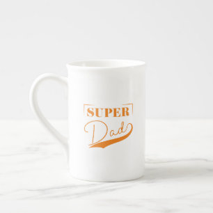 Super Dad Bone China Mug