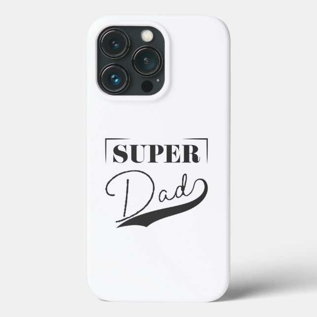 Super Dad Case-Mate iPhone Case (Back)