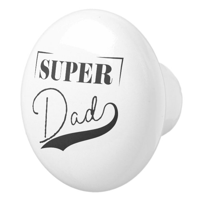 Super Dad Ceramic Knob (Right)