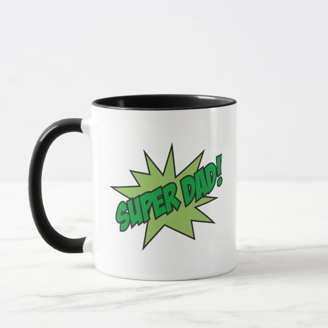 Super Dad! Coffee Mug (Left)