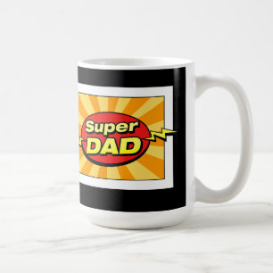 Super Dad coffee mug