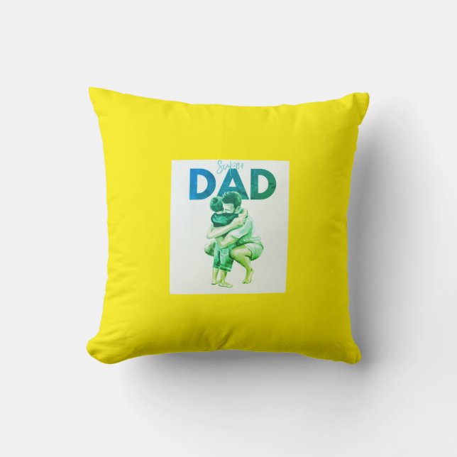 Super Dad Cushion (Front)