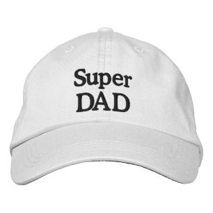 Super dad embroidered Hat