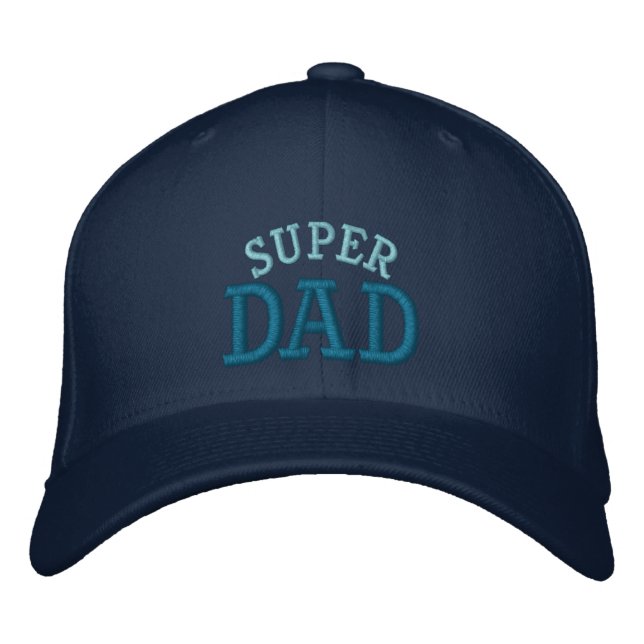 Super Dad Embroidered Hat (Front)