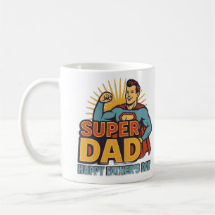 "Super Dad" Father's Day MUG– best papa Coffee Mug
