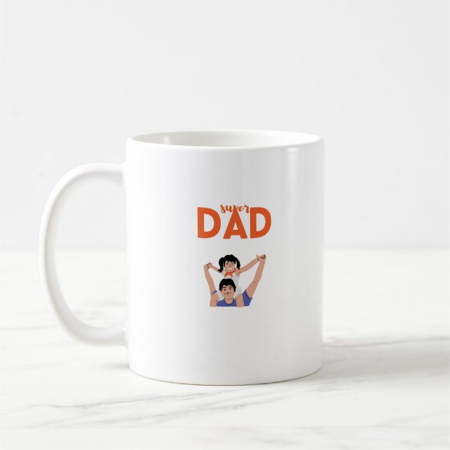 Super Dad Father's Day Special  Coffee Mug (Left)