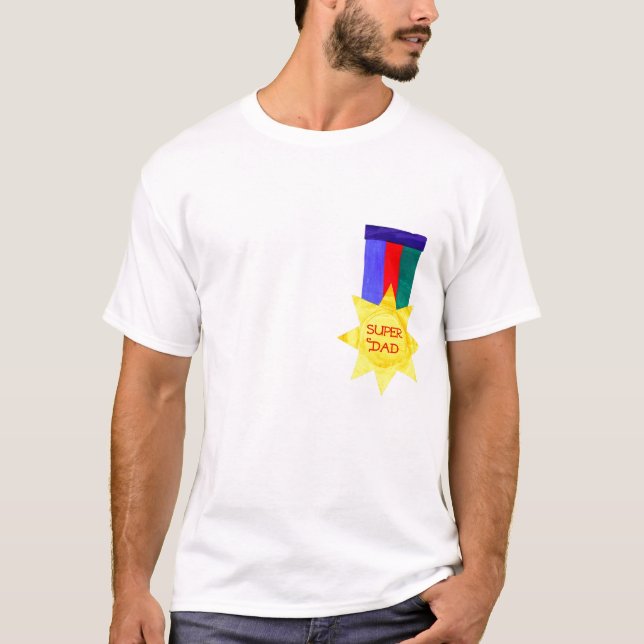 'Super Dad' Father's Day T-shirt (Front)