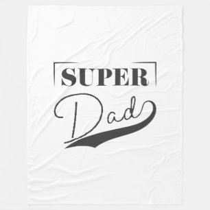 Super Dad Fleece Blanket