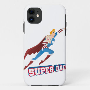 Super Dad - Funny Superhero Gift for Daddy Case-Mate iPhone Case