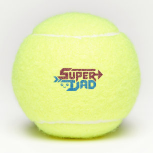 Super Dad Gamer Gift – Cute Retro Tennis Balls