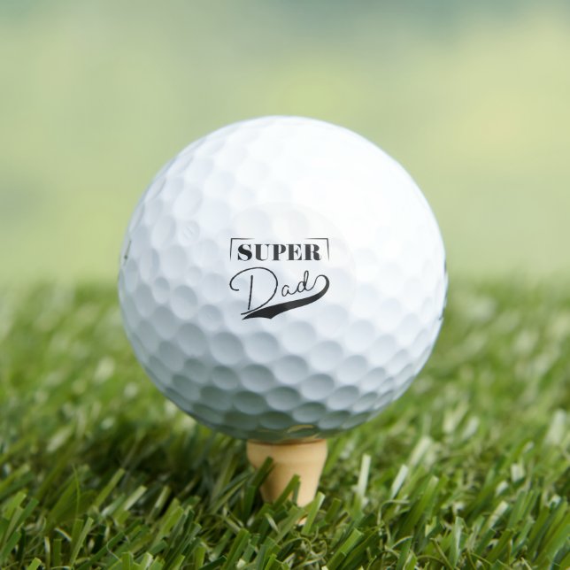 Super Dad Golf Balls (Insitu Tee)