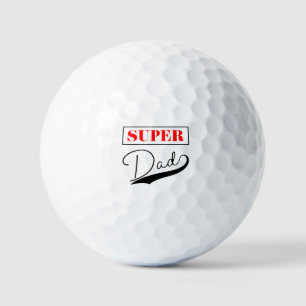 Super Dad Golf Balls
