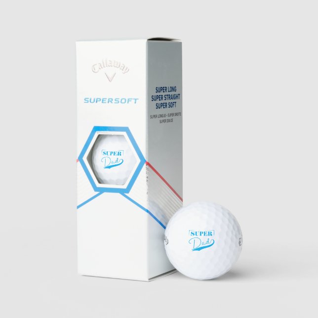 Super Dad Golf Balls (Packaging)