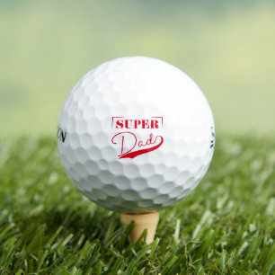 Super Dad Golf Balls