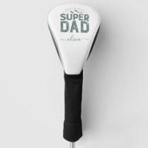 Super Dad Golf Head Cover – Personalised Father’s