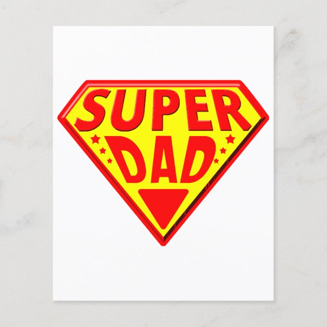 Super Dad - Happy Fathers Day (Front)