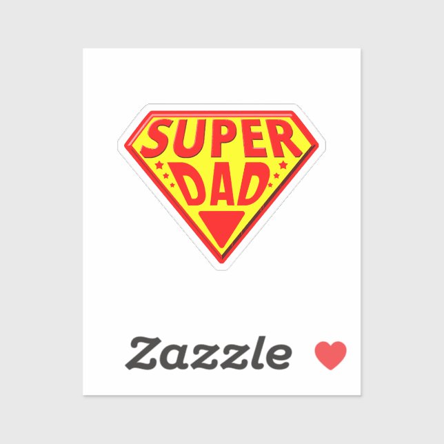 Super Dad - Happy Fathers Day (Sheet)