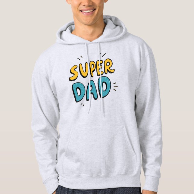Super Dad Hero Tee – The Ultimate Father’s Day (Front)