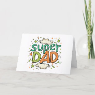 Super Dad  Holiday Card
