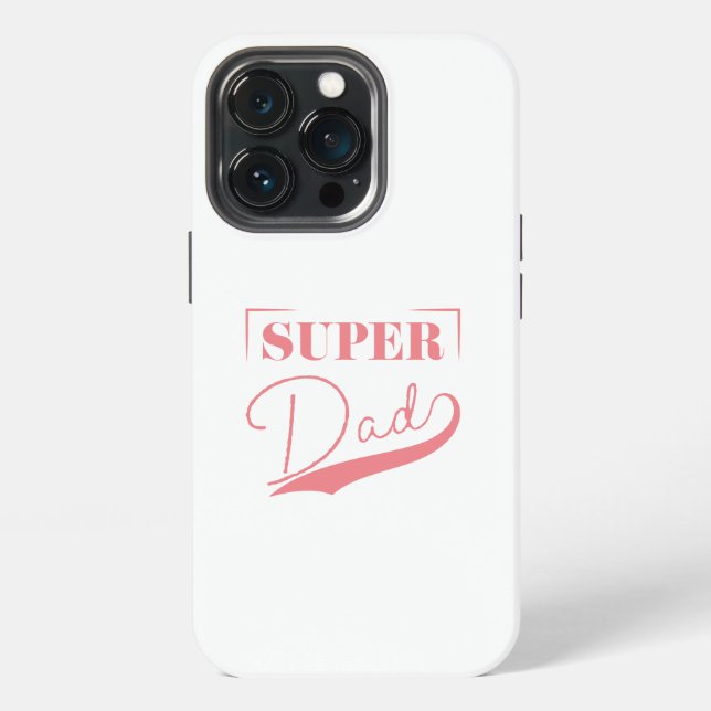 Super Dad iPhone Case (Back)