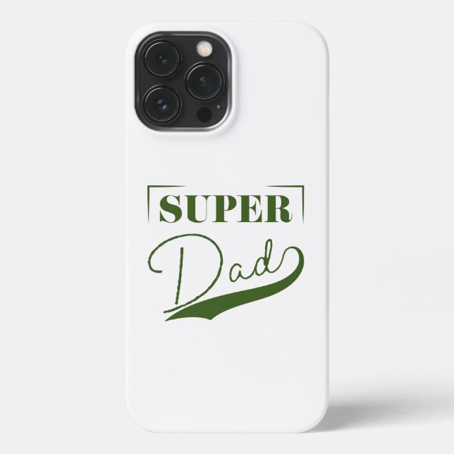 Super Dad iPhone Case (Back)