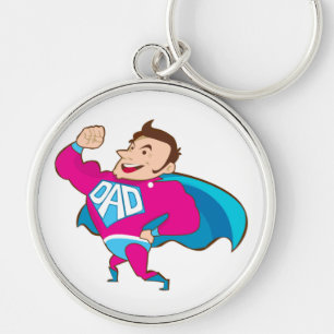 SUPER DAD KEY RING