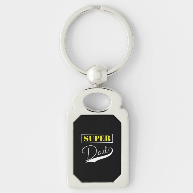 Super Dad  Key Ring (Front)