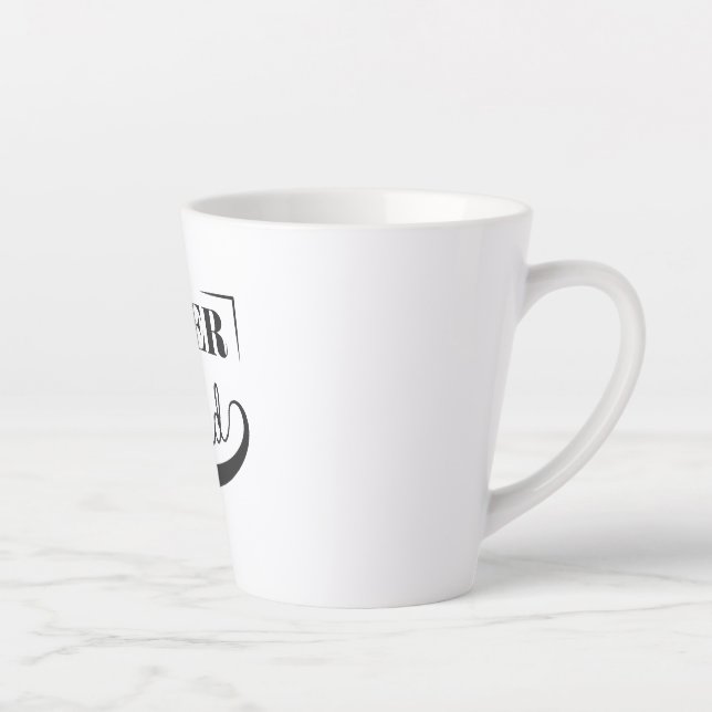 Super Dad Latte Mug (Right)