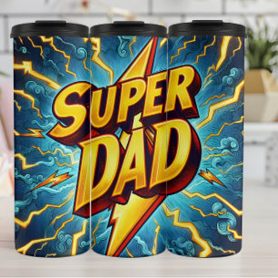 Super Dad: Lightning, Heroic Tribute Thermal Tumbler