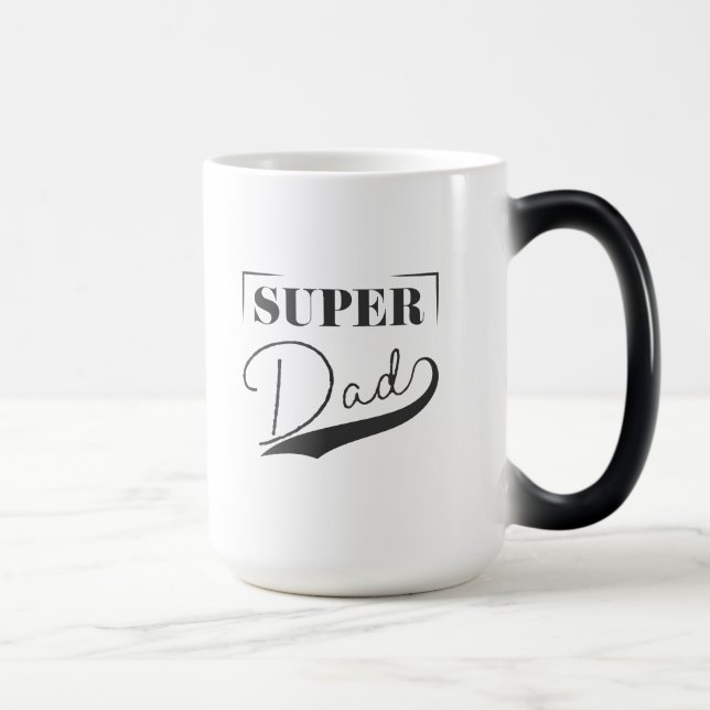 Super Dad Magic Mug (Right)