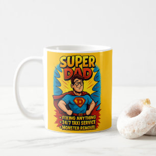 Super Dad Mug: The Perfect Father's Day Gift! Coffee Mug