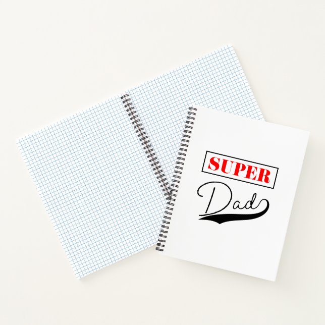 Super Dad  Notebook (Inside)
