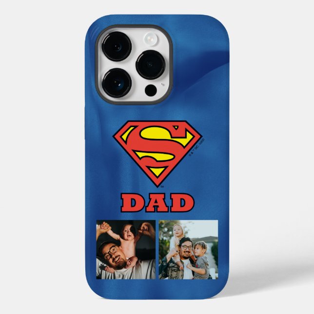Super Dad Photo Template Case-Mate iPhone Case (Back)